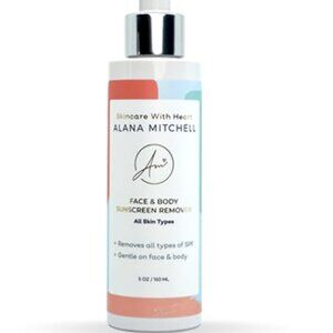 Alana Mitchell Face & Body Sunscreen Remover 5oz - Facial Cleansing Oil